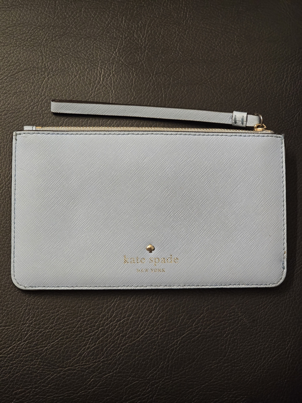 Kate Spade New York Light Blue Wristlet Wallet